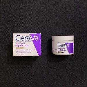 CERAVE Skin Renewing Night Cream w/ Peptide Complex — Full Size 1.7 oz